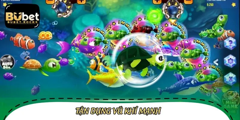 Sử dụng vũ khí mạnh đúng thời điểm để tiêu diệt Boss khủng dễ dàng