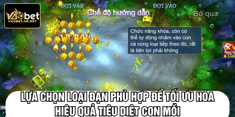 Lựa chọn loại đạn phù hợp để tối ưu hóa hiệu quả tiêu diệt con mồi