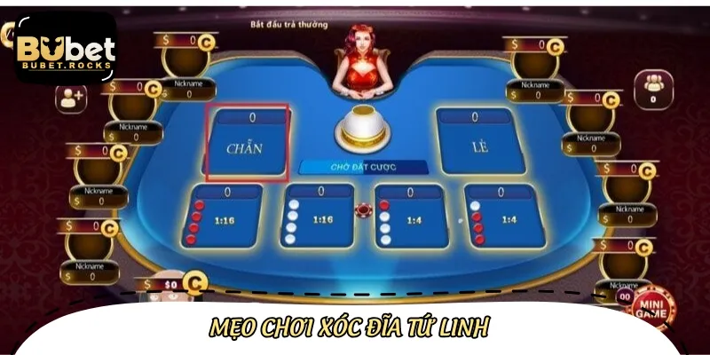 Một số mẹo hay giúp anh em chiến thắng khi chơi Xóc đĩa