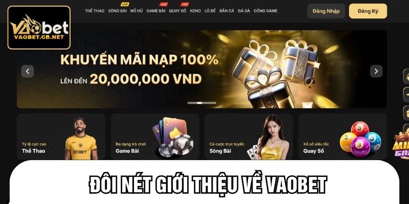 ĐÔI NÉT GIỚI THIỆU VỀ VAOBET