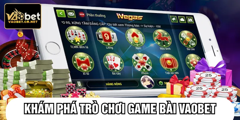Người chơi được tận hưởng mọi thể loại game bài hot